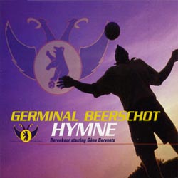 Graphic CD inlay card 'Germinal Beerschot Hymne'