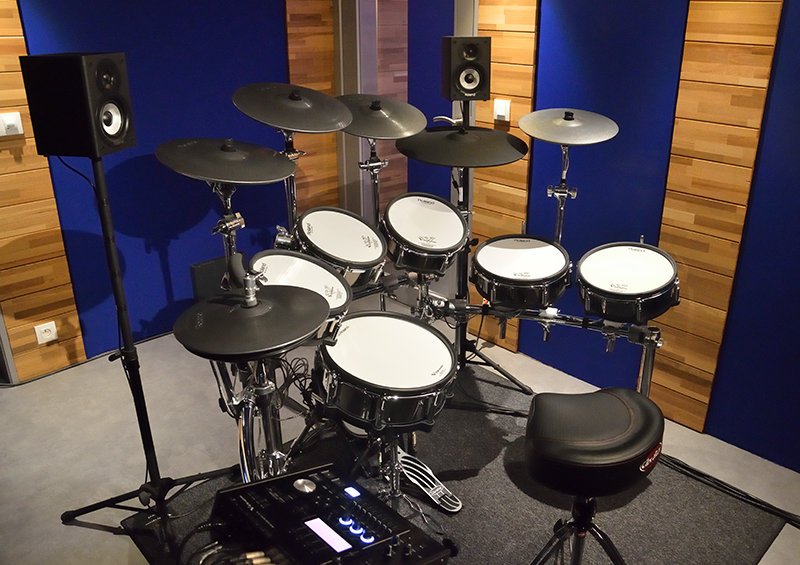 Photo Roland V-Drums Room