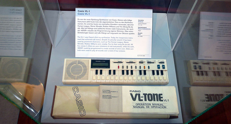 Photo CASIO VL-TONE VL-1 in the Vienna Technology Museum