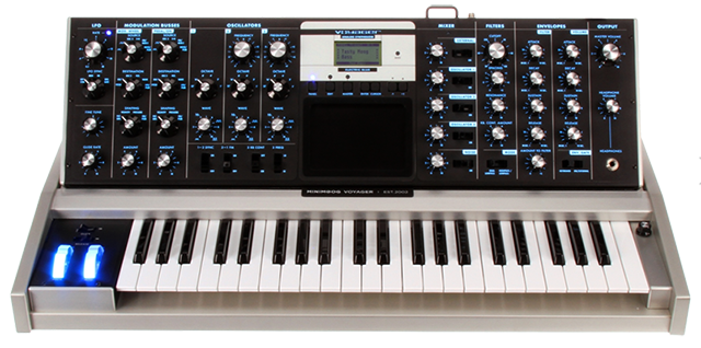 Photo moog Aluminum MINImoog VOYAGER